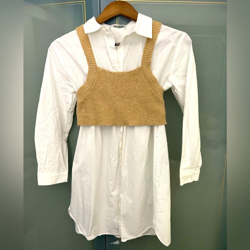 nwot Zara White Garment